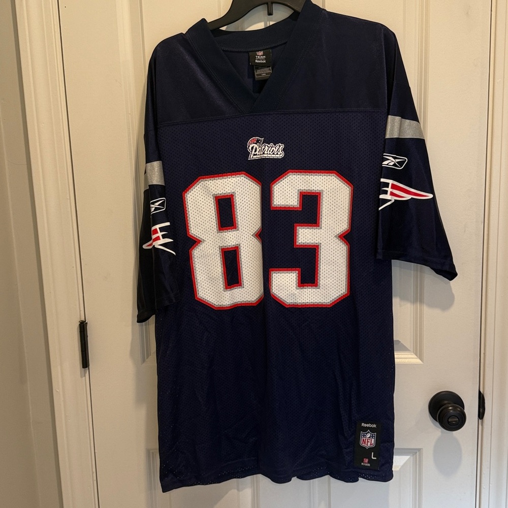 New England Patriots Welker #83 Football Jersey